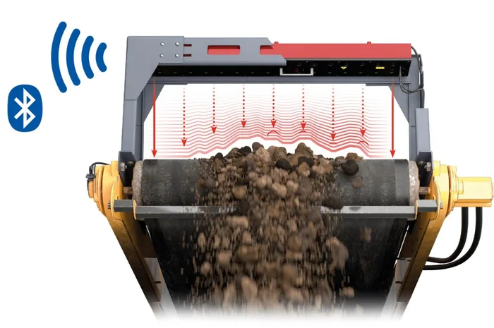 Optical Belt Scale Electronic Bulk Material Measurement System