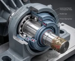 Thermoplastic-Polymer Bearing Protection System